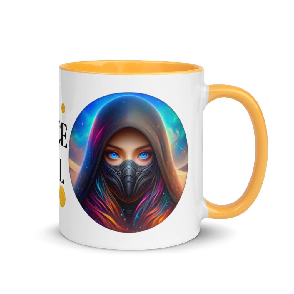 Spice Girl 11 oz Ceramic Mug - Golden Yellow Color - https://ascensionemporium.net